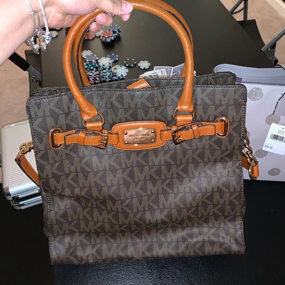Authentic Michael Kors Large Hamilton - image 1